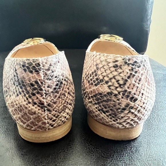 Valentino Malva Snake Print Ballerina Flats in Python - Picture 4 of 5